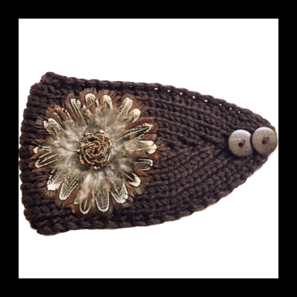 2/$24 ⚠️Last One⚠️ dark choc. ear warmer